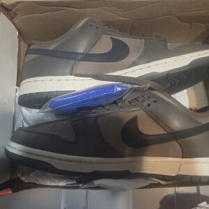 Nike Men's Black and Brown Sneakers Mens 10/Womens 12